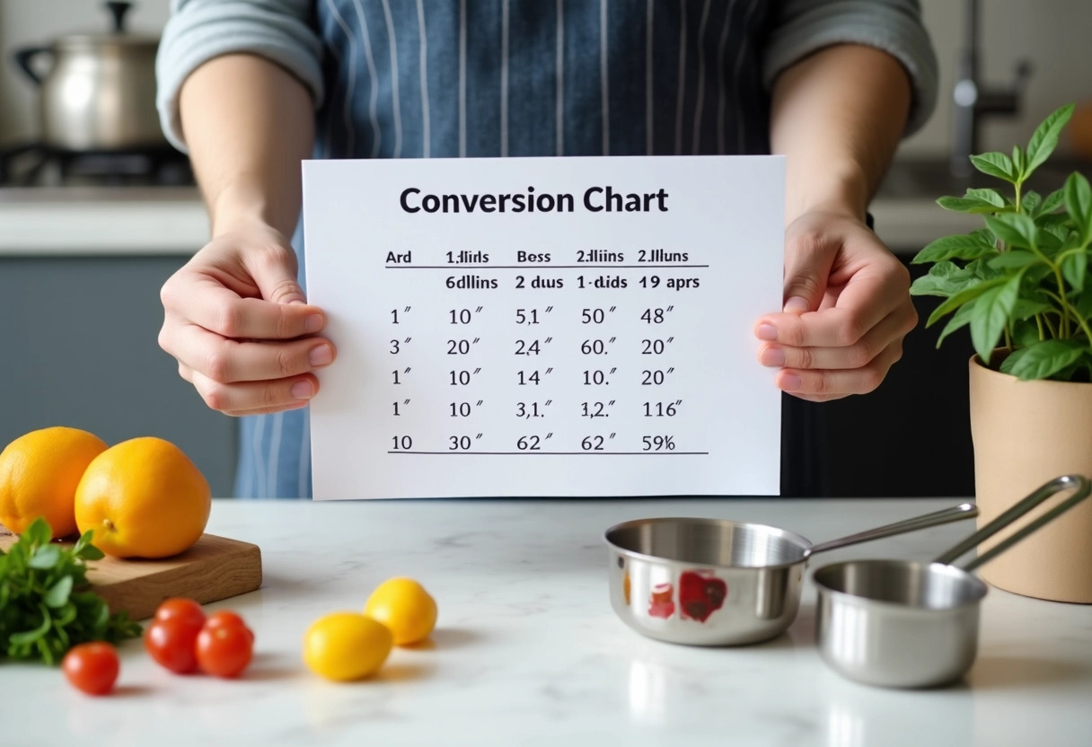 conversion millilitres grammes