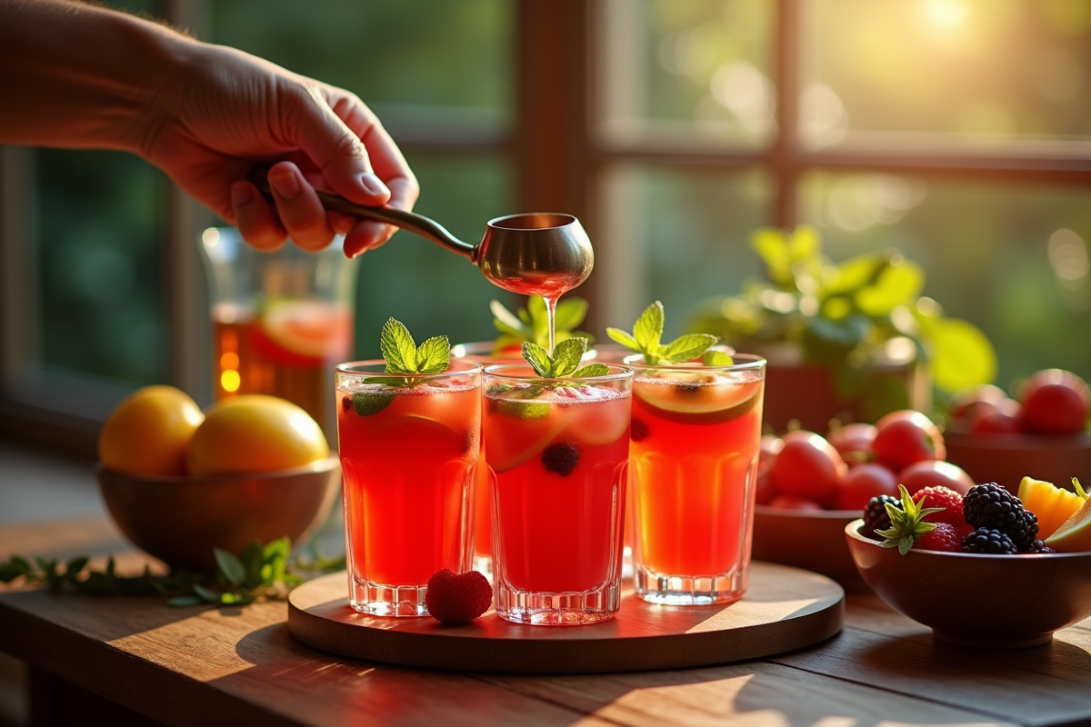 cocktail festif